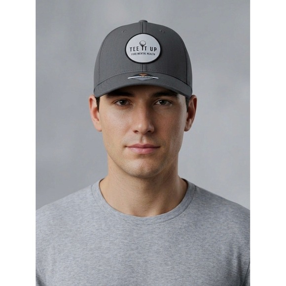 Pukka Other - Pukka TriTech Tee It Up Fore Mental Health Golf Hat Gray Snapback SPF 30 Cap
